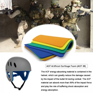 Tactische kogelvrije militaire helm Impact bescherming materialen （ACF）